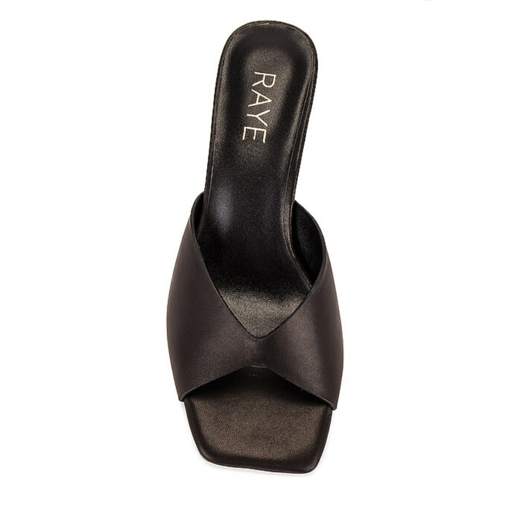 Chiffon Heel RAYE in black